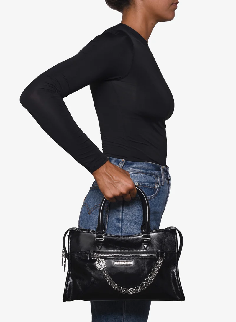 Love Moschino  Urban Chains Tote Bag for Women | Best Price UAE